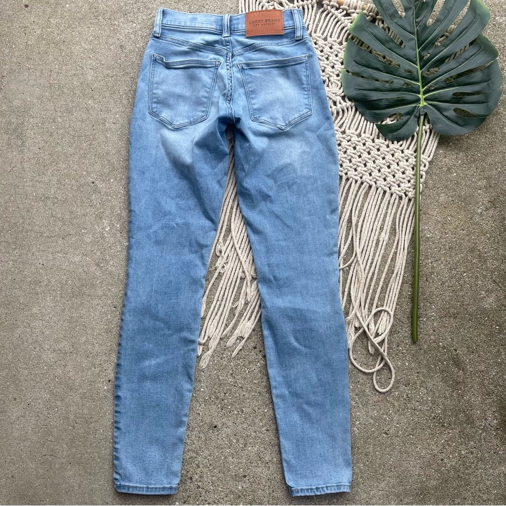Lucky Brand Skinny Jeans Size 0/25 - Picture 7 of 8